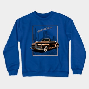 1942 Packard Clipper Vintage Travel Design Crewneck Sweatshirt